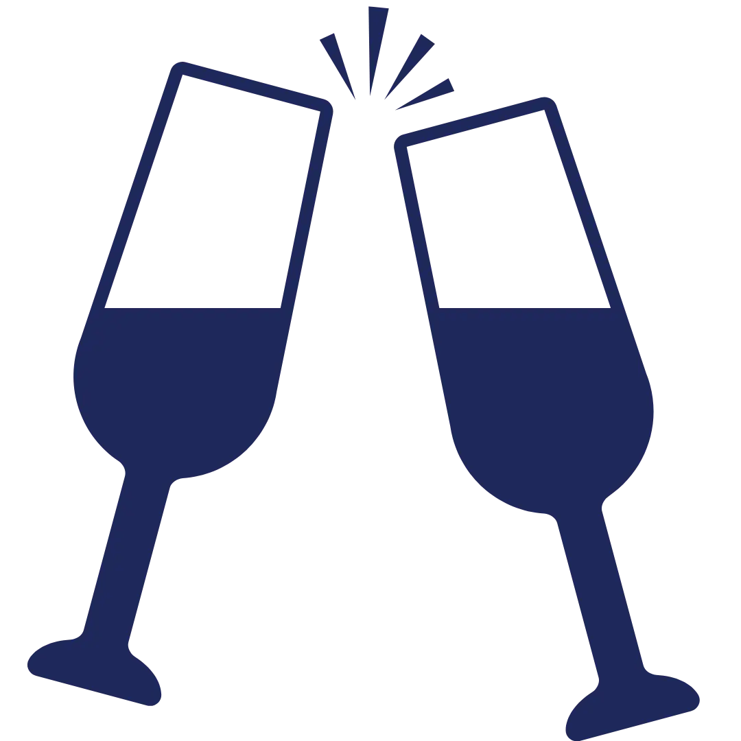 A picture of wine glasses