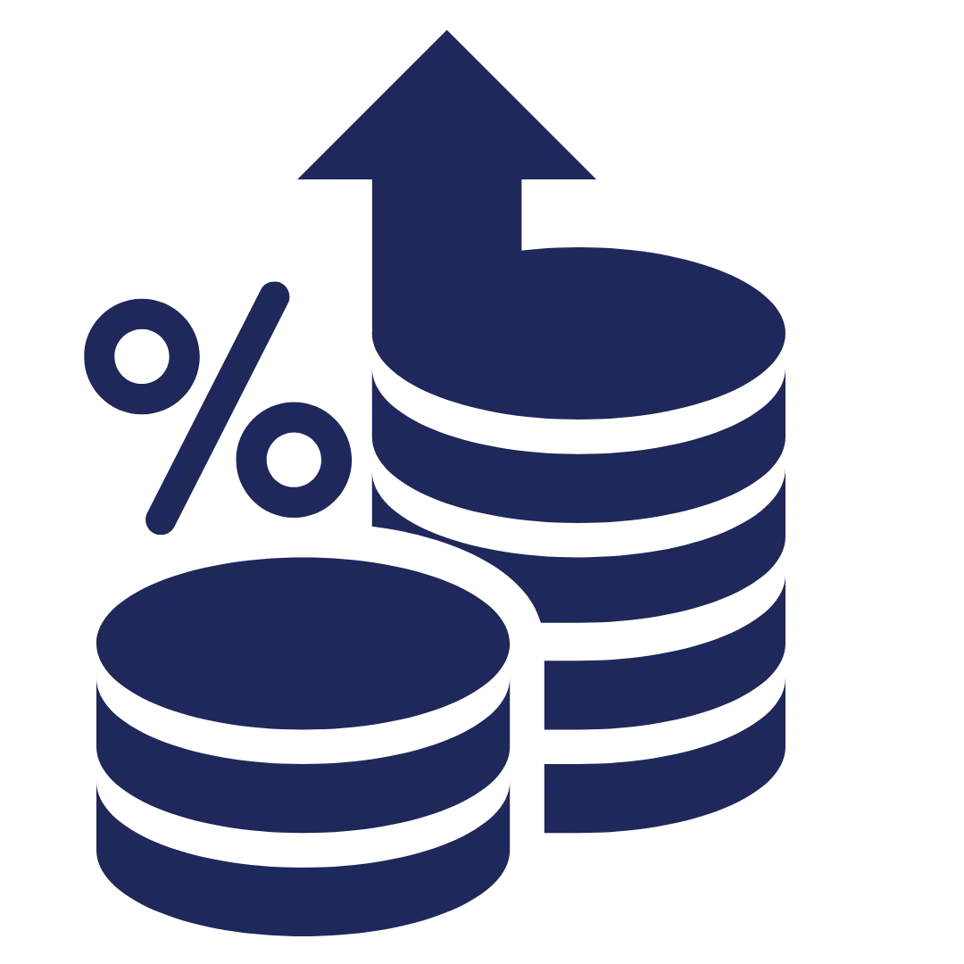 A picture of coins